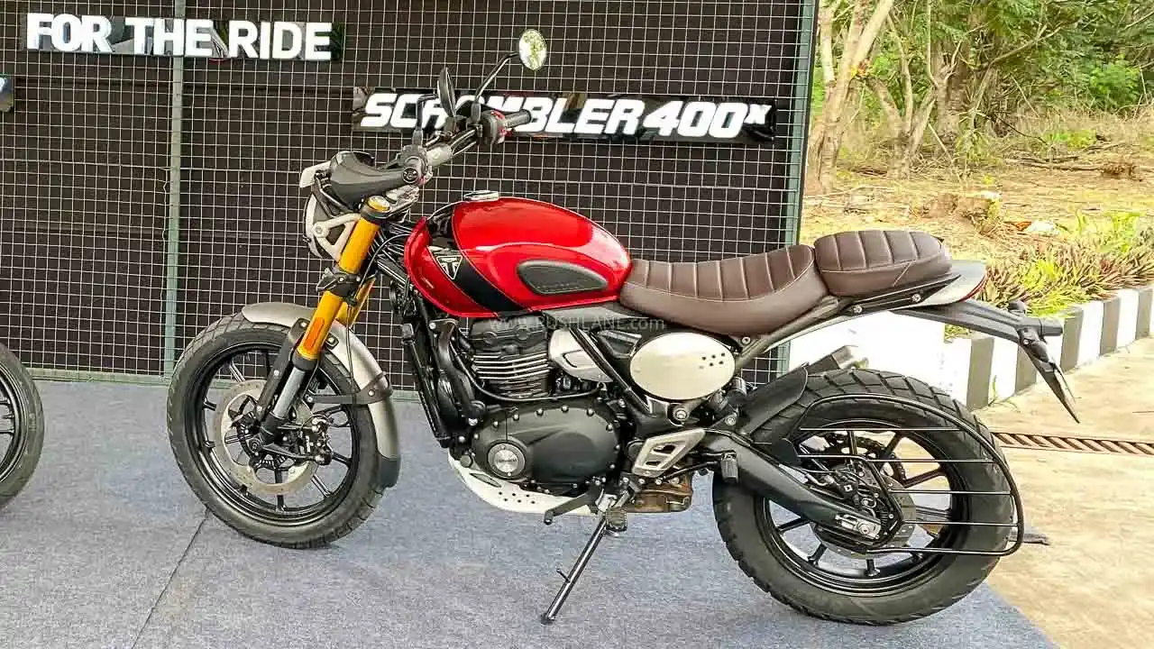 Triumph Scrambler 400 X Top Speed
