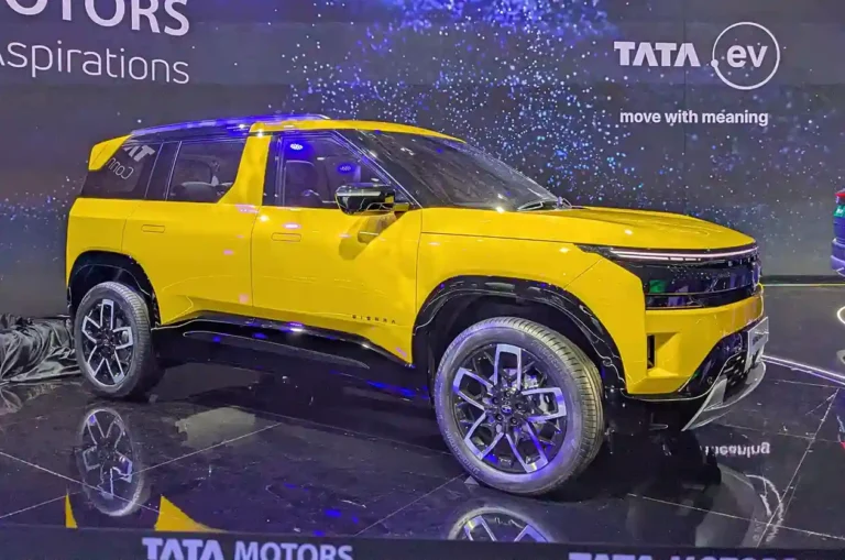 Tata Sierra EV 2026 electric SUV range, battery capacity and charging details