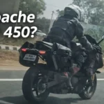 450cc supersport bike spotted testing in India, expected to be TVS Apache RR 450